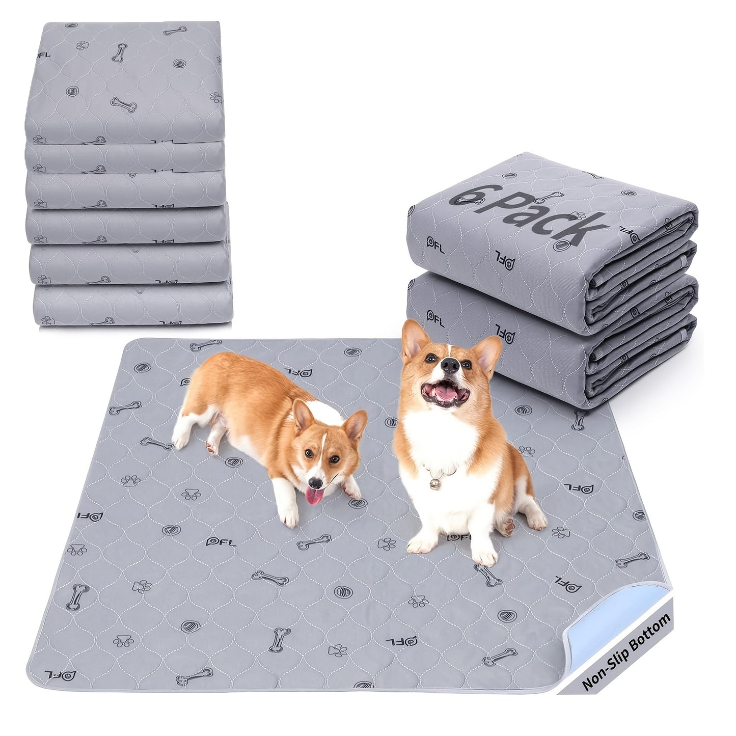 Ultra-Absorbent Reusable Puppy Pads For Effective Dog Training