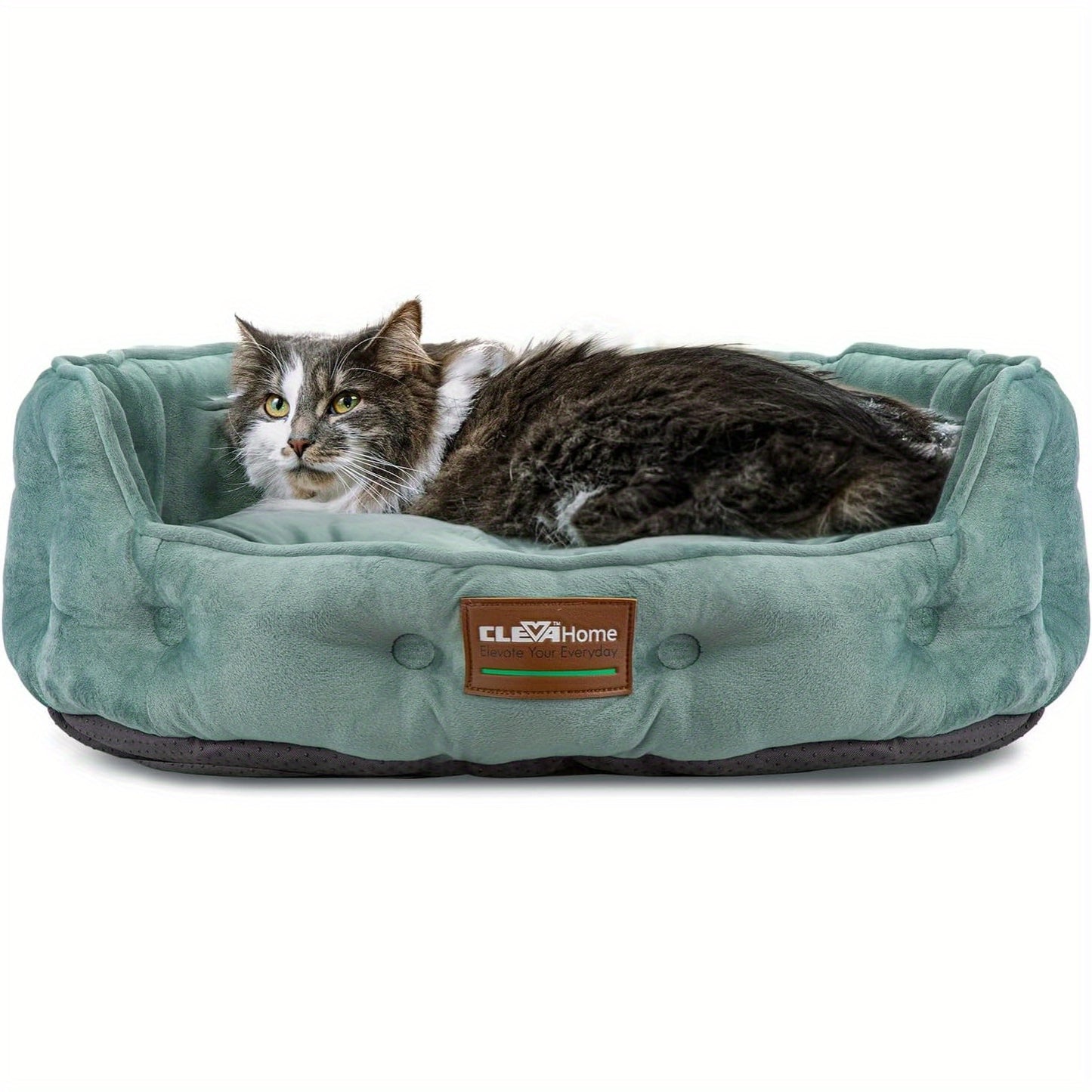 Cozy Round Pet Bed for Cats and Small Dogs