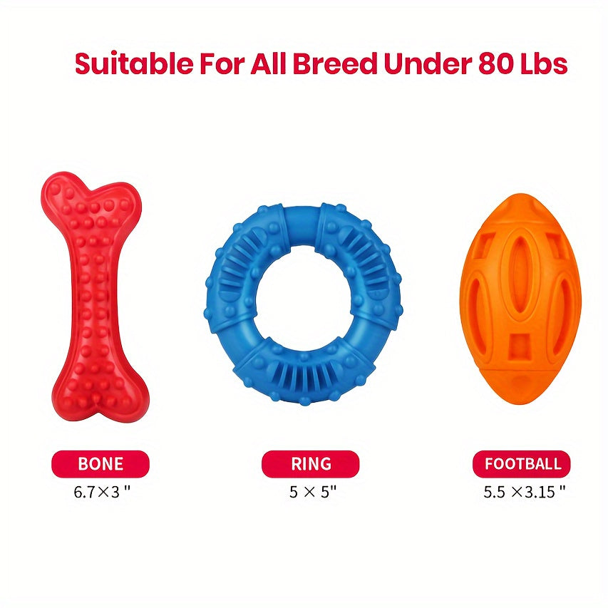 Durable Rubber Dog Chew Toys For Aggressive Chewers