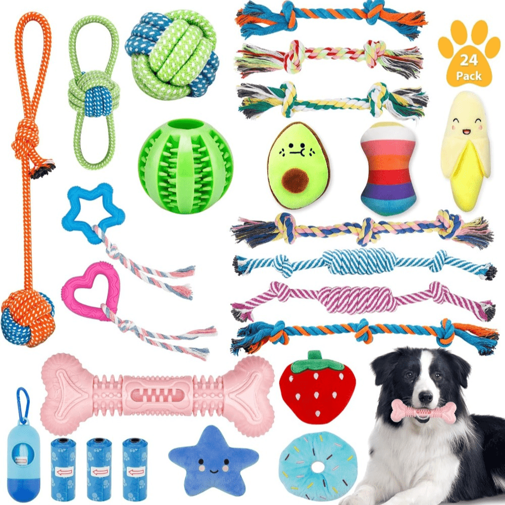 Interactive Dog Toys Set for Small and Medium Dogs