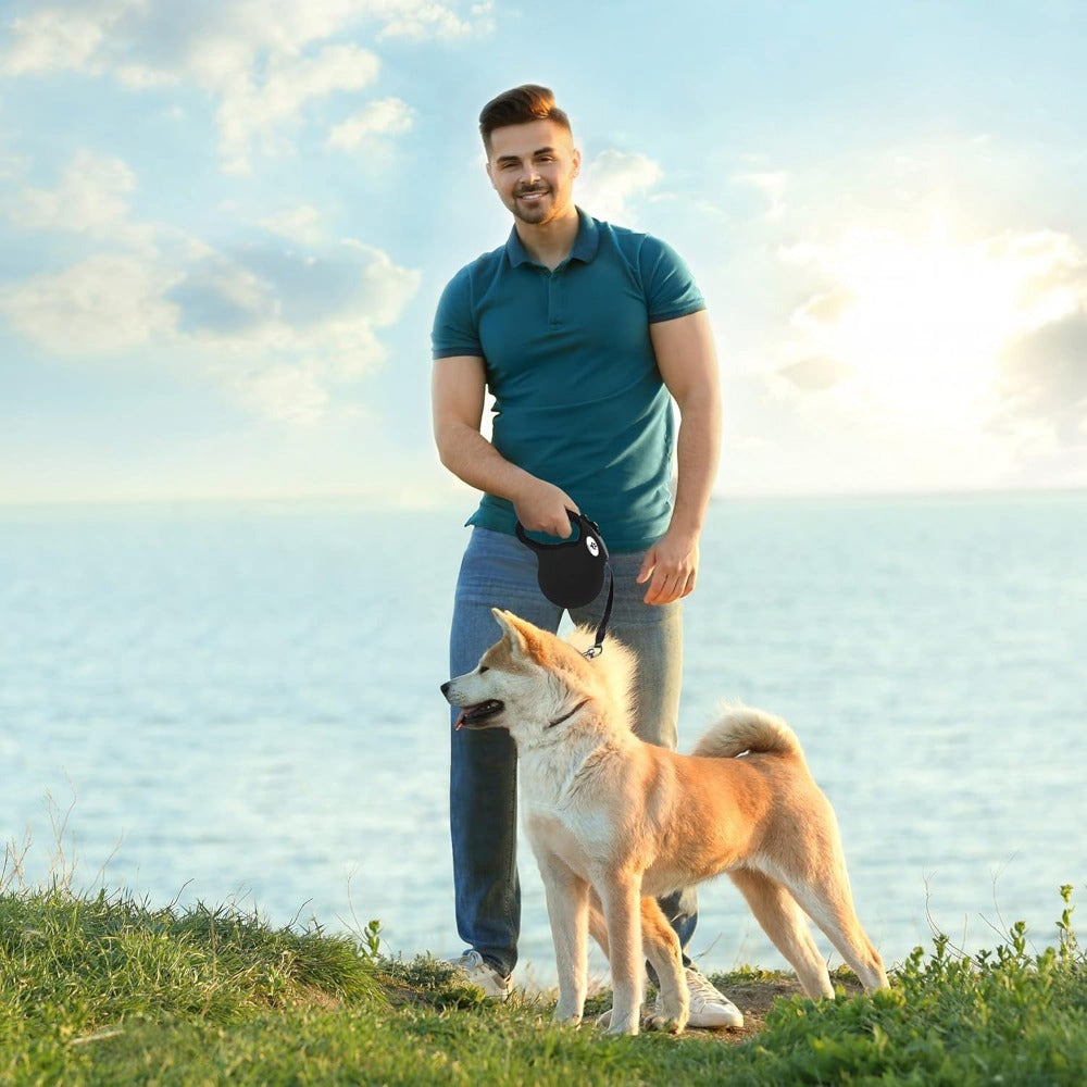 Durable Heavy-Duty Retractable Pet Leash Set with Accessories