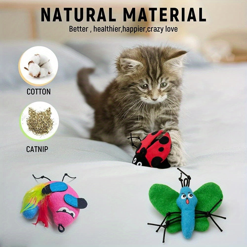 Cat Wand Toy Cat Fishing Pole Retractable Interactive Toy