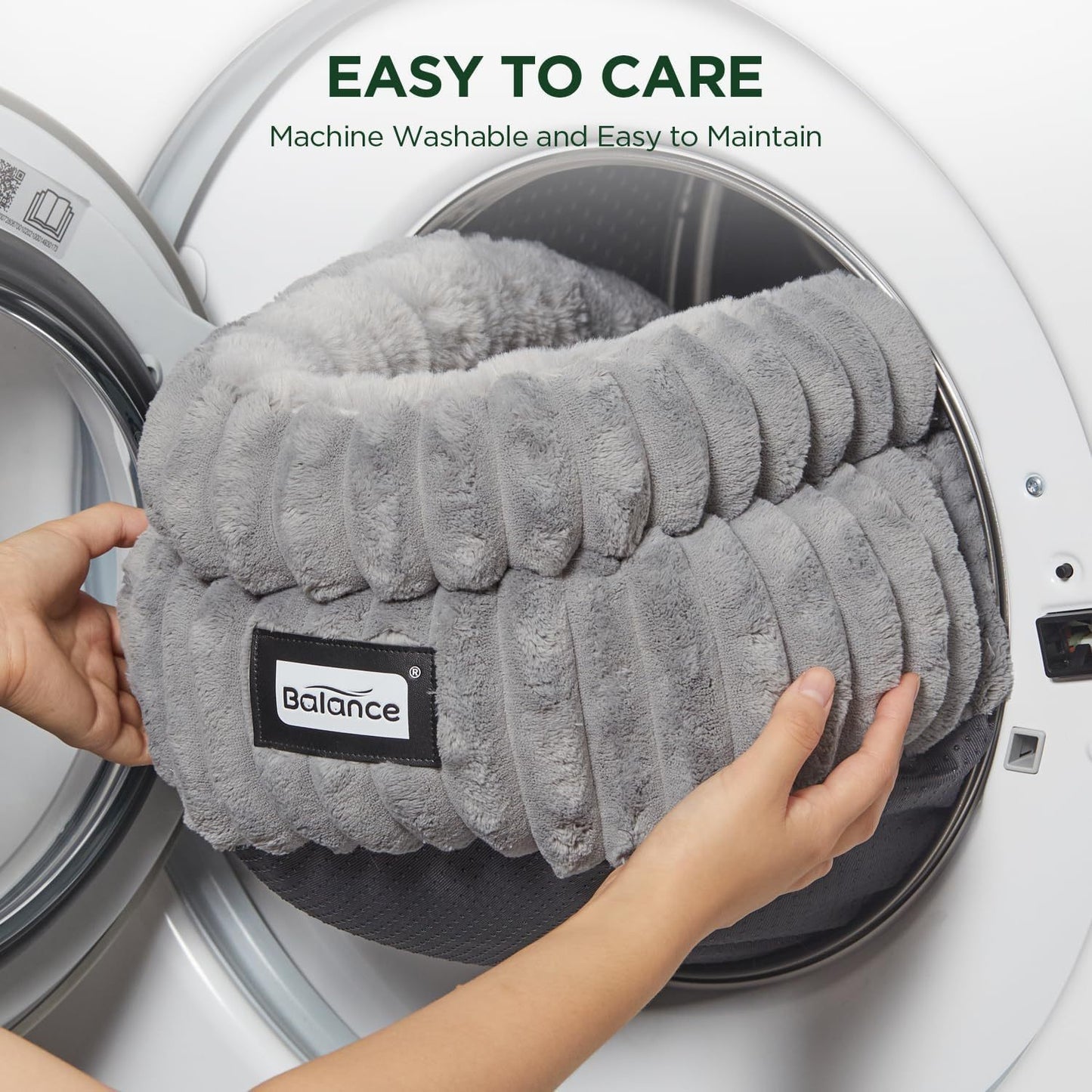 Soft Plush Round Cat Bed Indoor Cat With Anti Slip