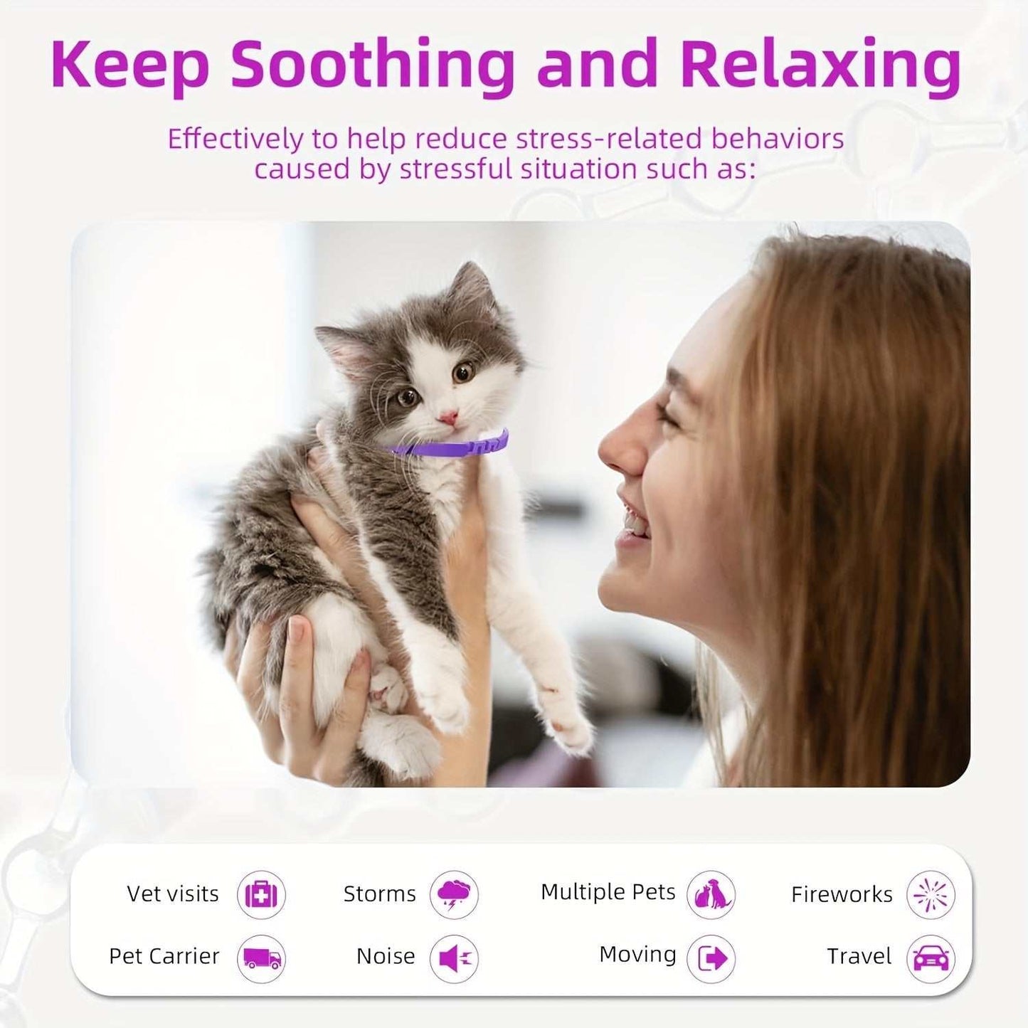Calming Cat Collars | Reduce Stress & Anxiety for your Cat Safely Fast