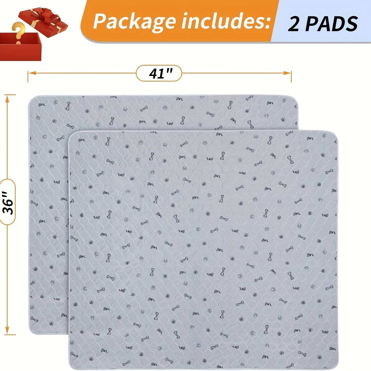 Ultra-Absorbent Reusable Puppy Pads by LOOBANI for effective dog training and leak-proof absorbency