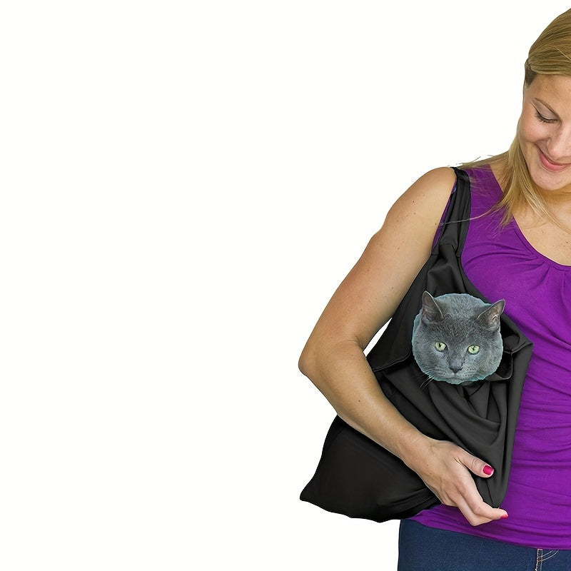 Comfy Soft-Sided Cat Carrier Bag for Travel and Safety
