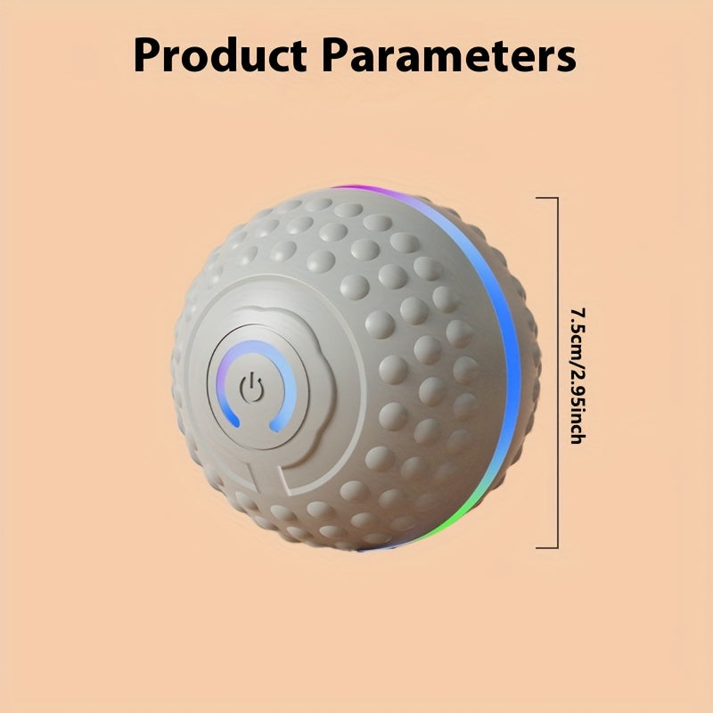 MIAOQUANJI USB Rechargeable Smart Dog Ball for All Breeds