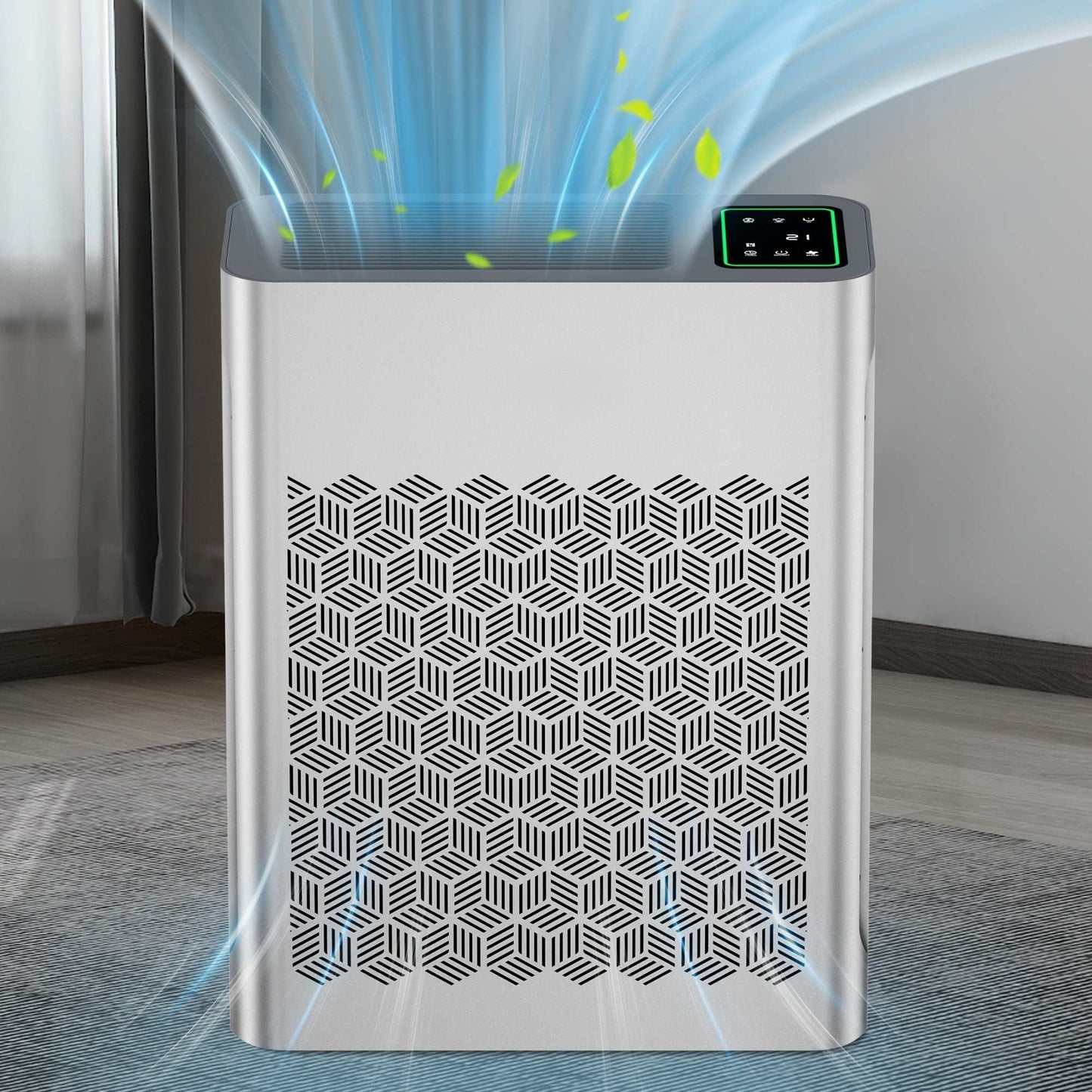 Air Purifier – HEPA Filtration for Clean & Fresh Home Air Large Spaces