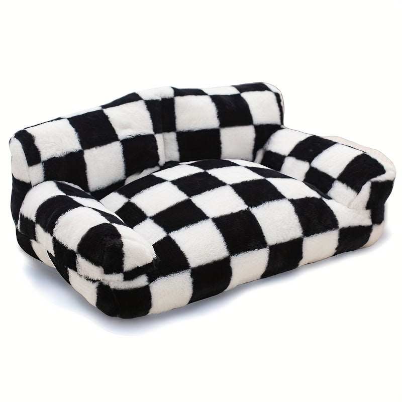 All Season Pet Sofa Bed Plush Cushioning For Cats And Dogs