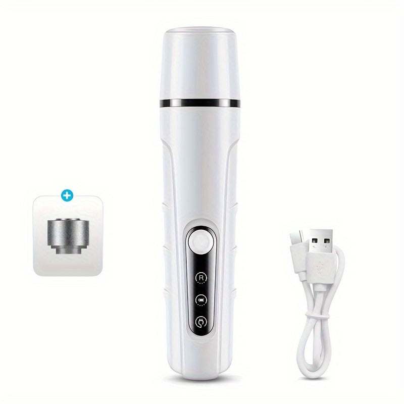 Pet Nail Grinder - Quiet Electric Dog & Cat Nail Trimmer Tool Safe.!!!