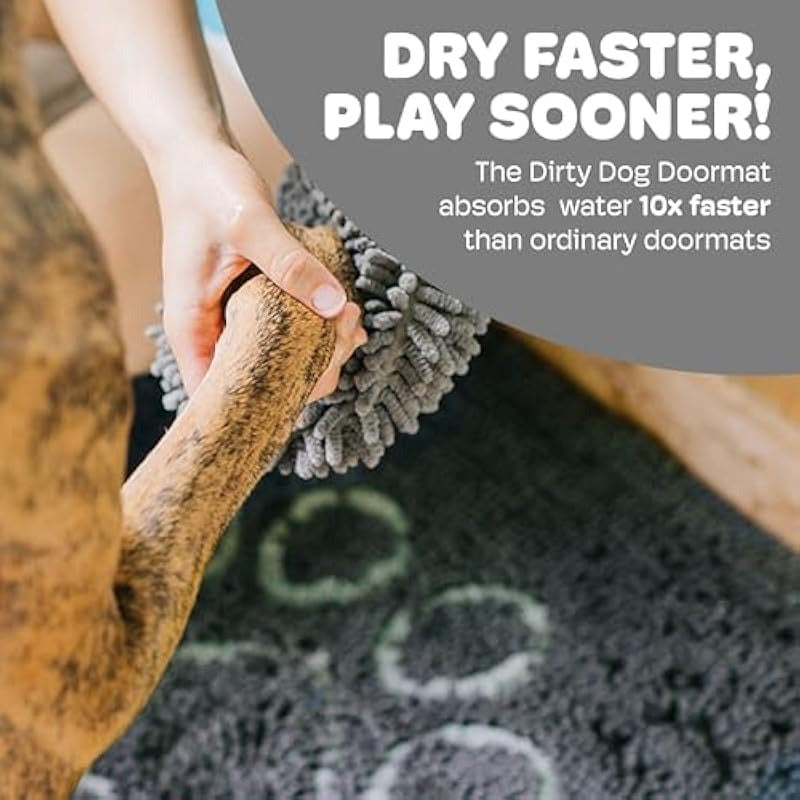 Dog Gone Smart Fast Drying Doormat for Clean Floors