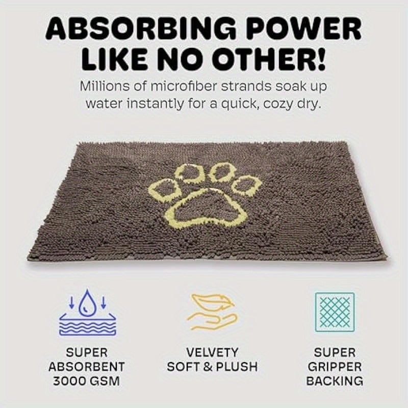 Dog Gone Smart Fast Drying Doormat for Clean Floors