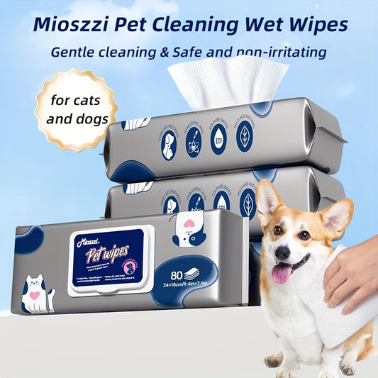 Extra Large Pet Wipes for Dogs and Cats Cleaning Solution