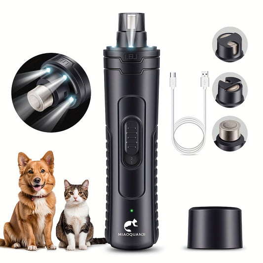 Electric Cat Nail Grinder Quiet Safe Grooming Tool for Pets