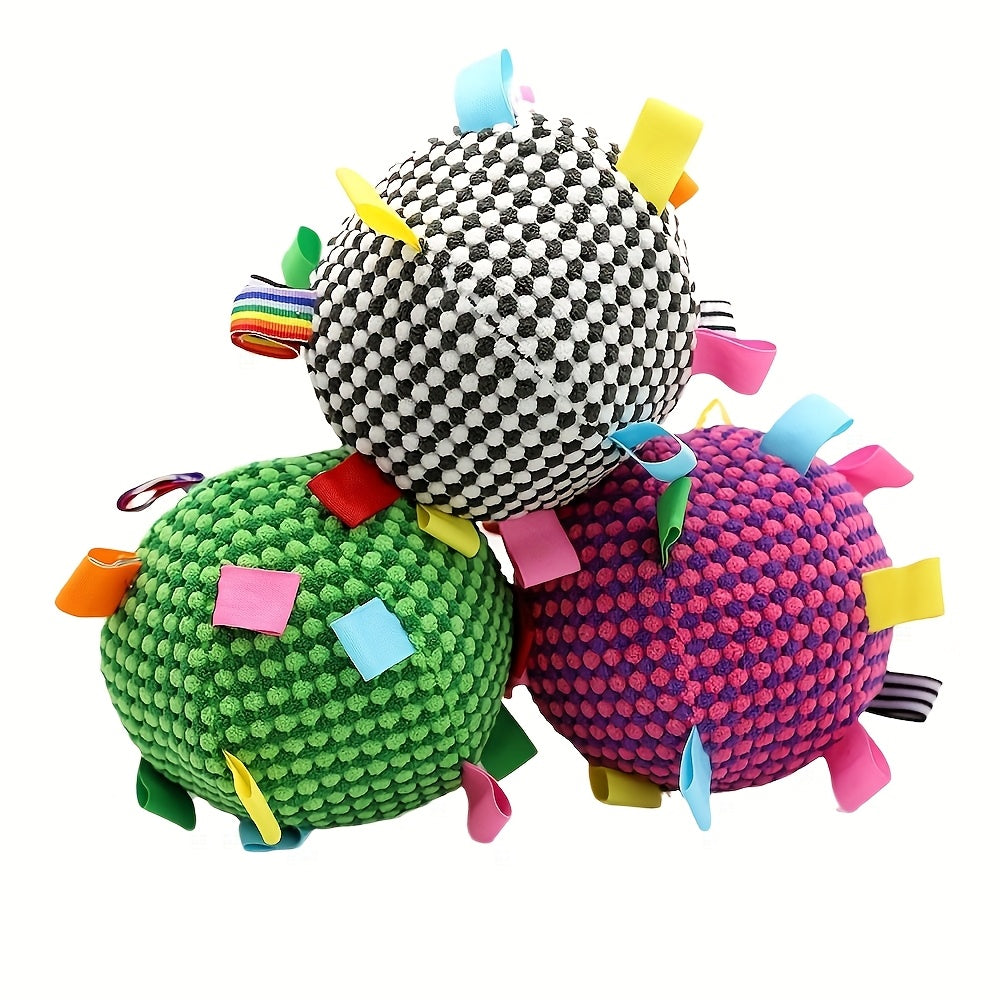 Heavy Duty Chew Proof Dog Training Ball With Bell Toy