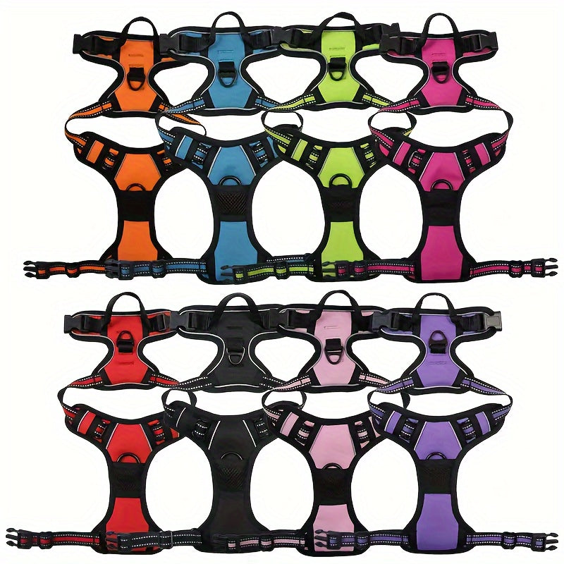 YIWGM Dog Harness And Leash Set With Easy Control Handle