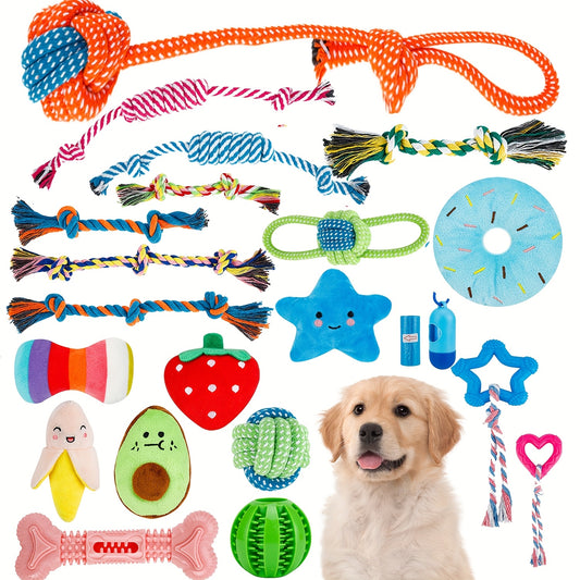 Interactive Dog Toys Set for Small and Medium Dogs