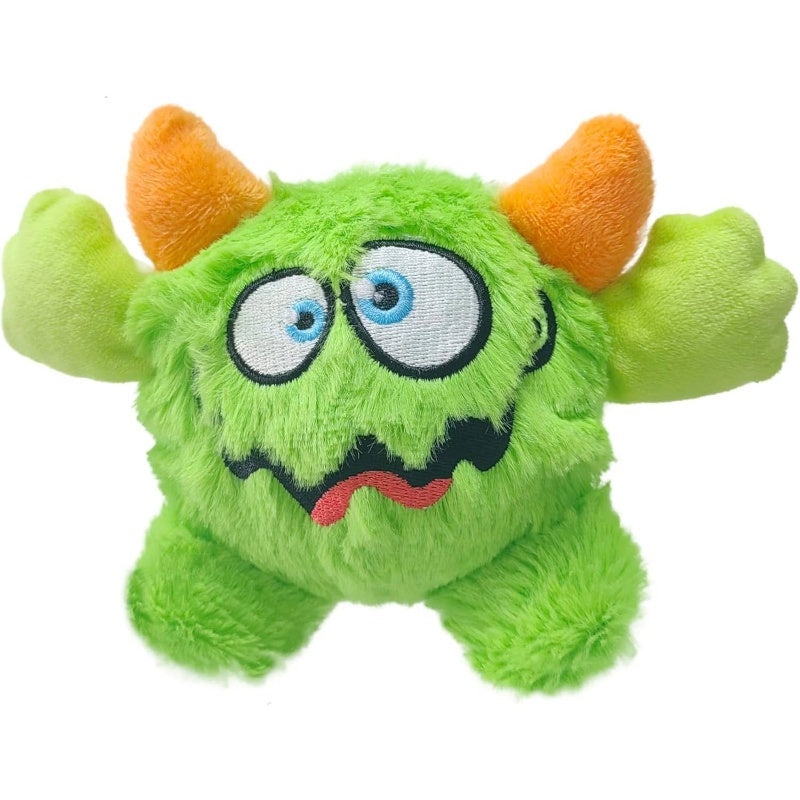 Squeaky Plush Dog Ball Dental Care Chew for Chewers