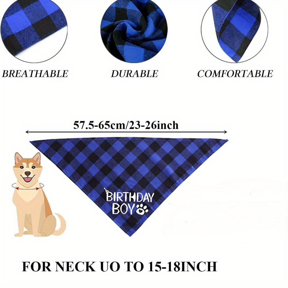 Cute Pet Birthday Party Clothes and Accessories Set for Dogs