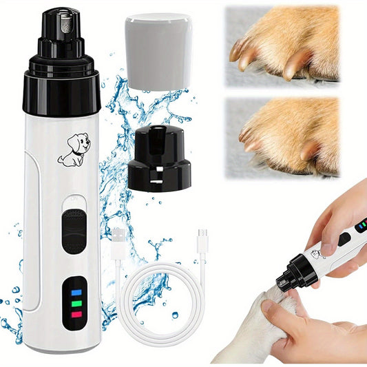 Rechargeable Silent Electric Pet Nail Clipper for Safe Grooming