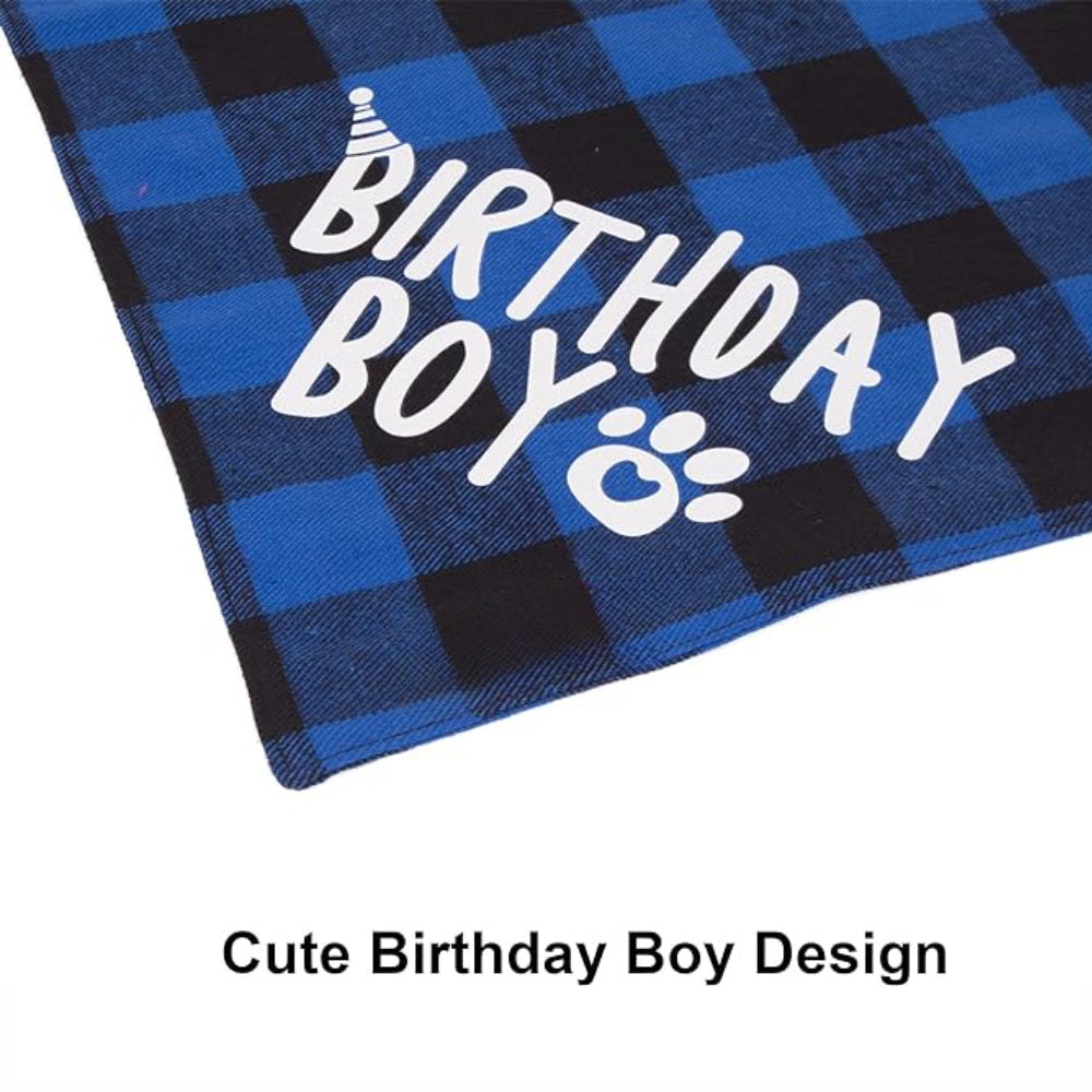 Cute Pet Birthday Party Clothes and Accessories Set for Dogs