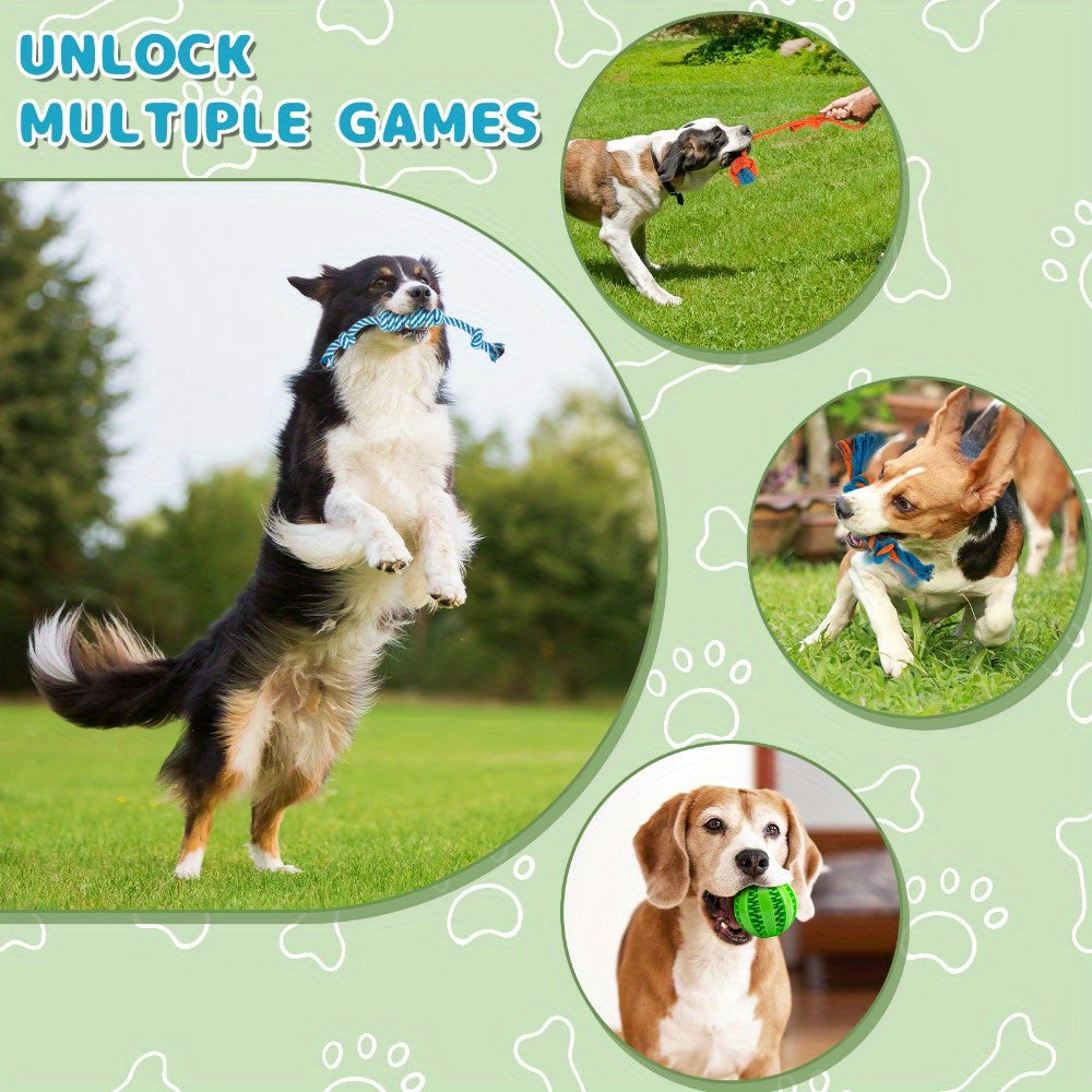 Interactive Dog Toys Set for Small and Medium Dogs