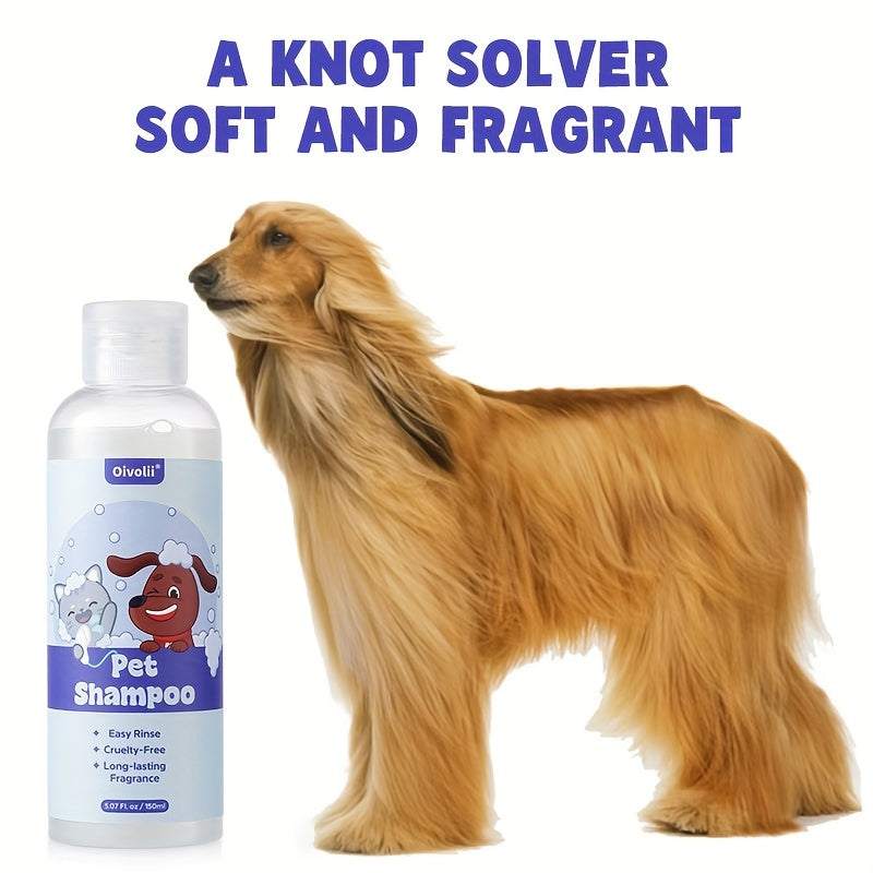 Pet Deodorizing Shampoo bottle for gentle odor removal on dogs and cats