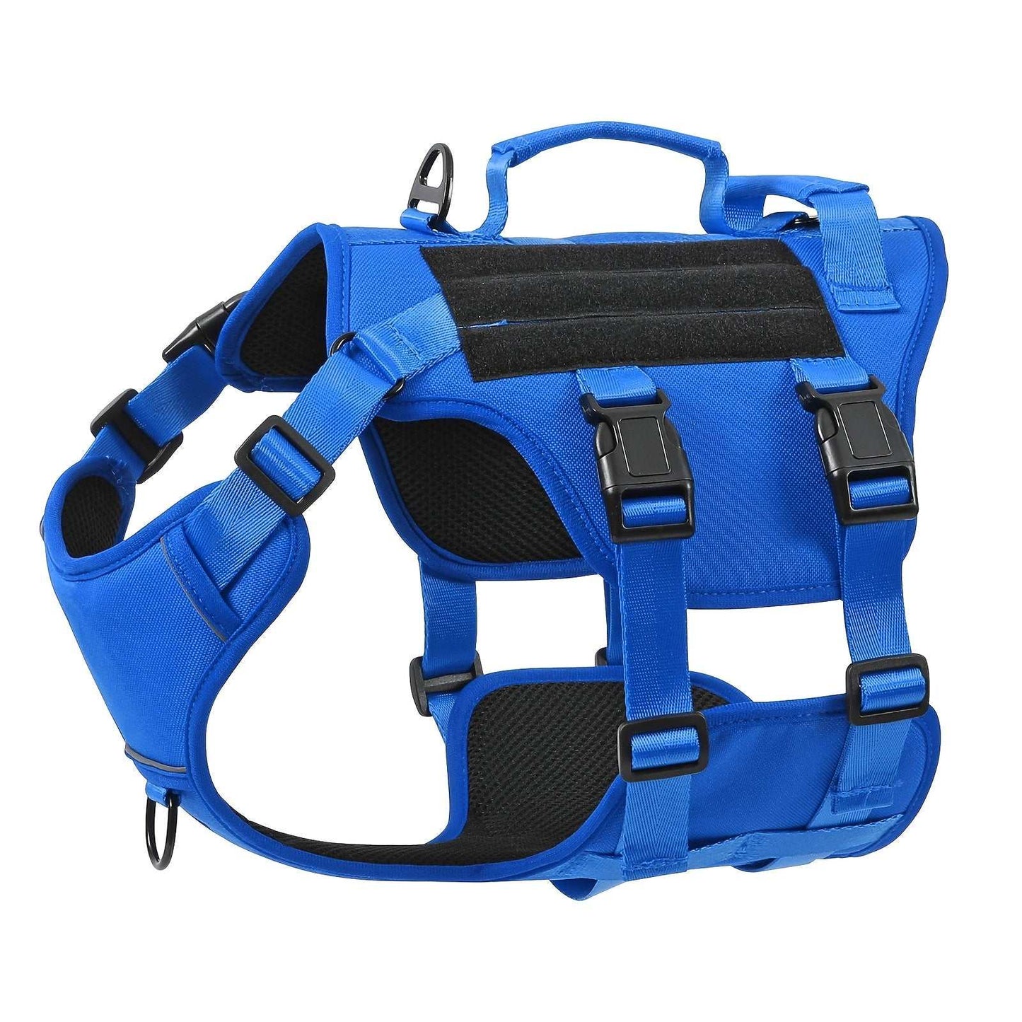Escape-proof dog harness with reflective no-pull design by MUMUPET in durable polyester for safe, comfortable walks