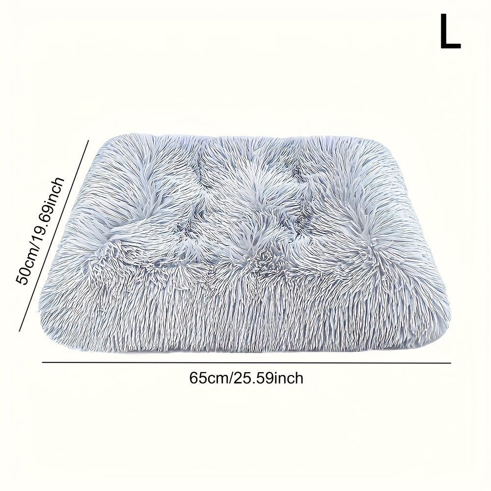 Cozy Polyester Dog Bed With Detachable Cover
