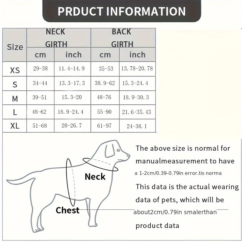 Reflective Service Dog Harness Set With Leash 5 Patches Kit