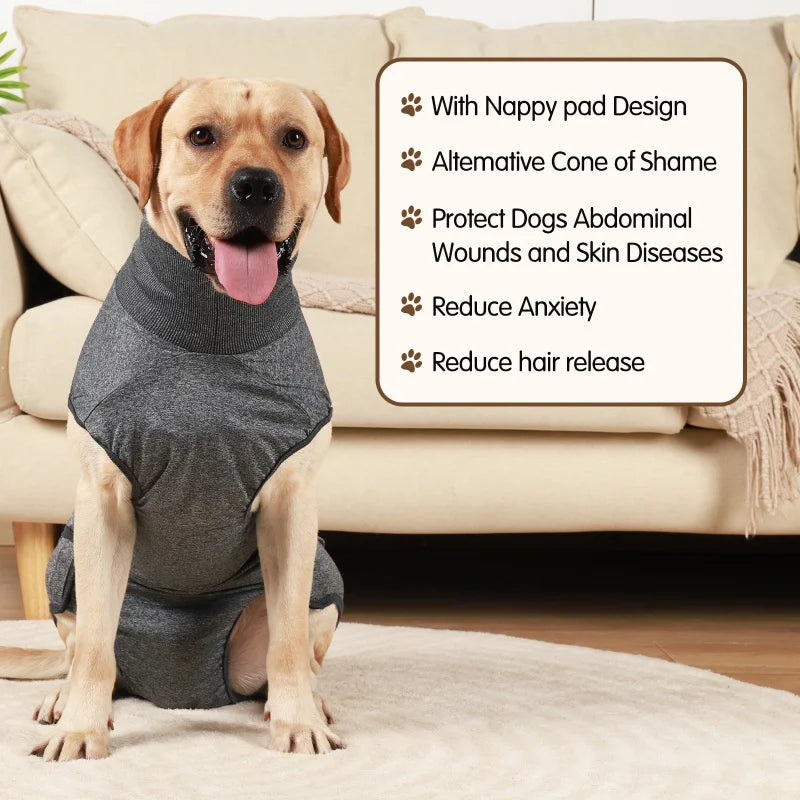 Recovery Suit For Dogs And Cats After Surgery Pet Shirt