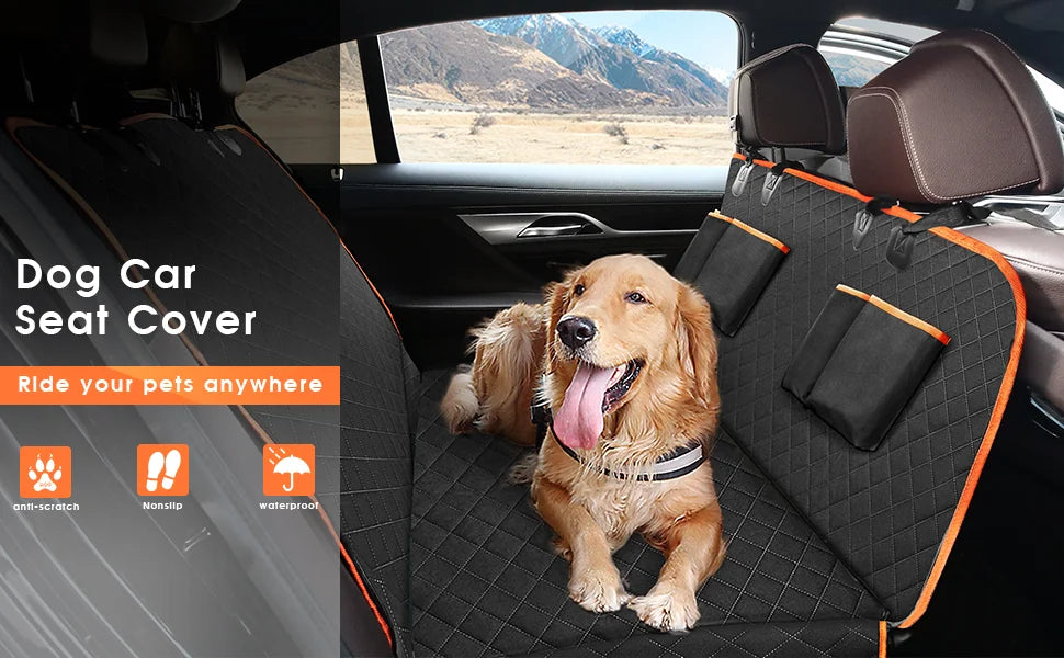 Dog Car Seat Cover Waterproof Hammock Nonslip Durable