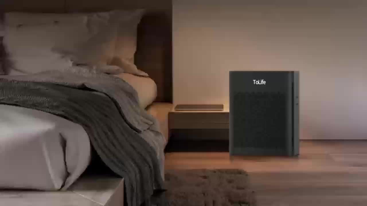 Tolife Intelligent Air Purifier Real Time Air Quality
