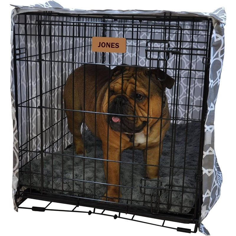 Heavy Duty Dog Crate Cover For Large Breeds Wrinkle Free