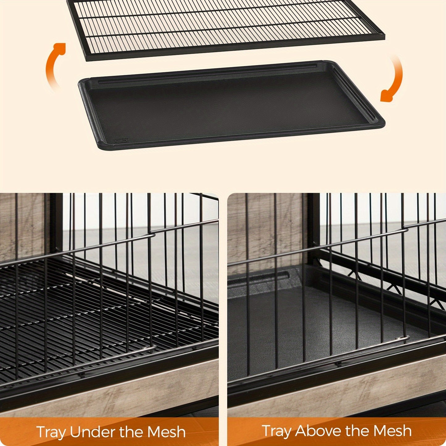 Modern Dog Crate Furniture Heavy Duty Table Kennel For Dogs