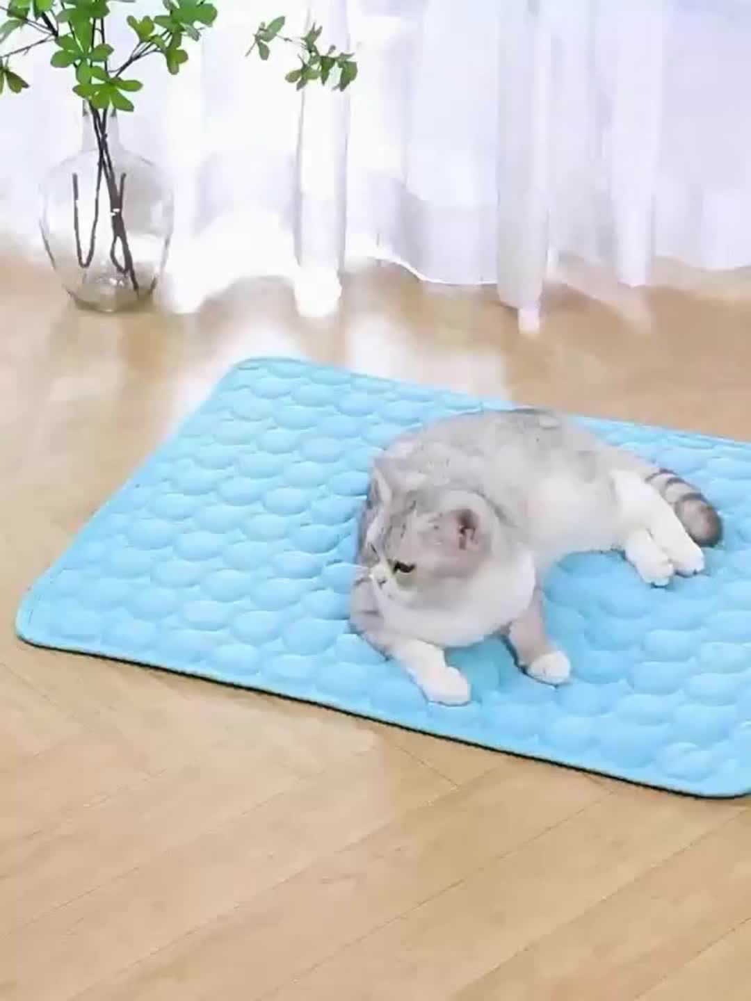 Pets Polyester Cooling Mats 3 Pack Breathable Dog Cat Beds