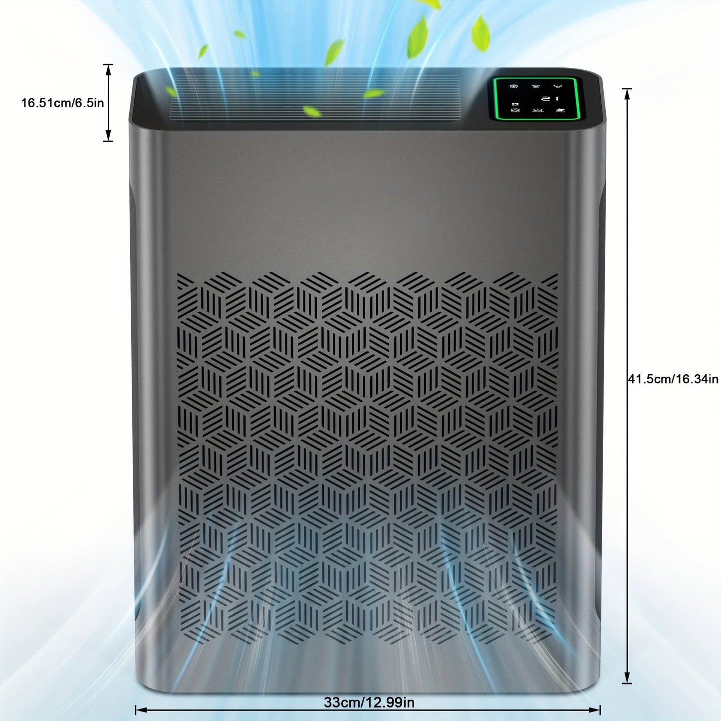 Tolife Intelligent Air Purifier Real Time Air Quality