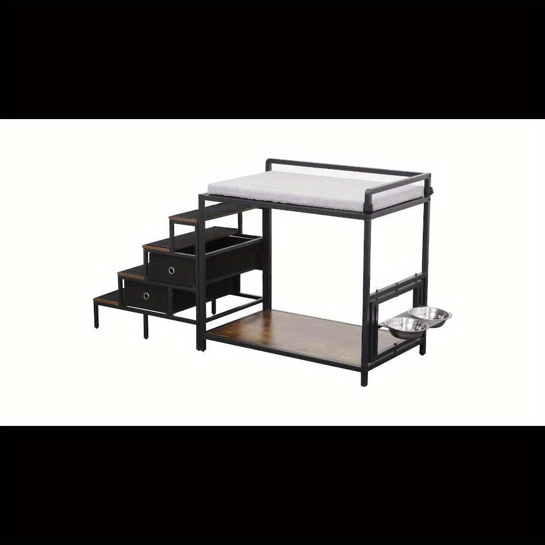 4-step Pet Tree House: Multi-Level Fun with Stairs and Feeder Today!!!