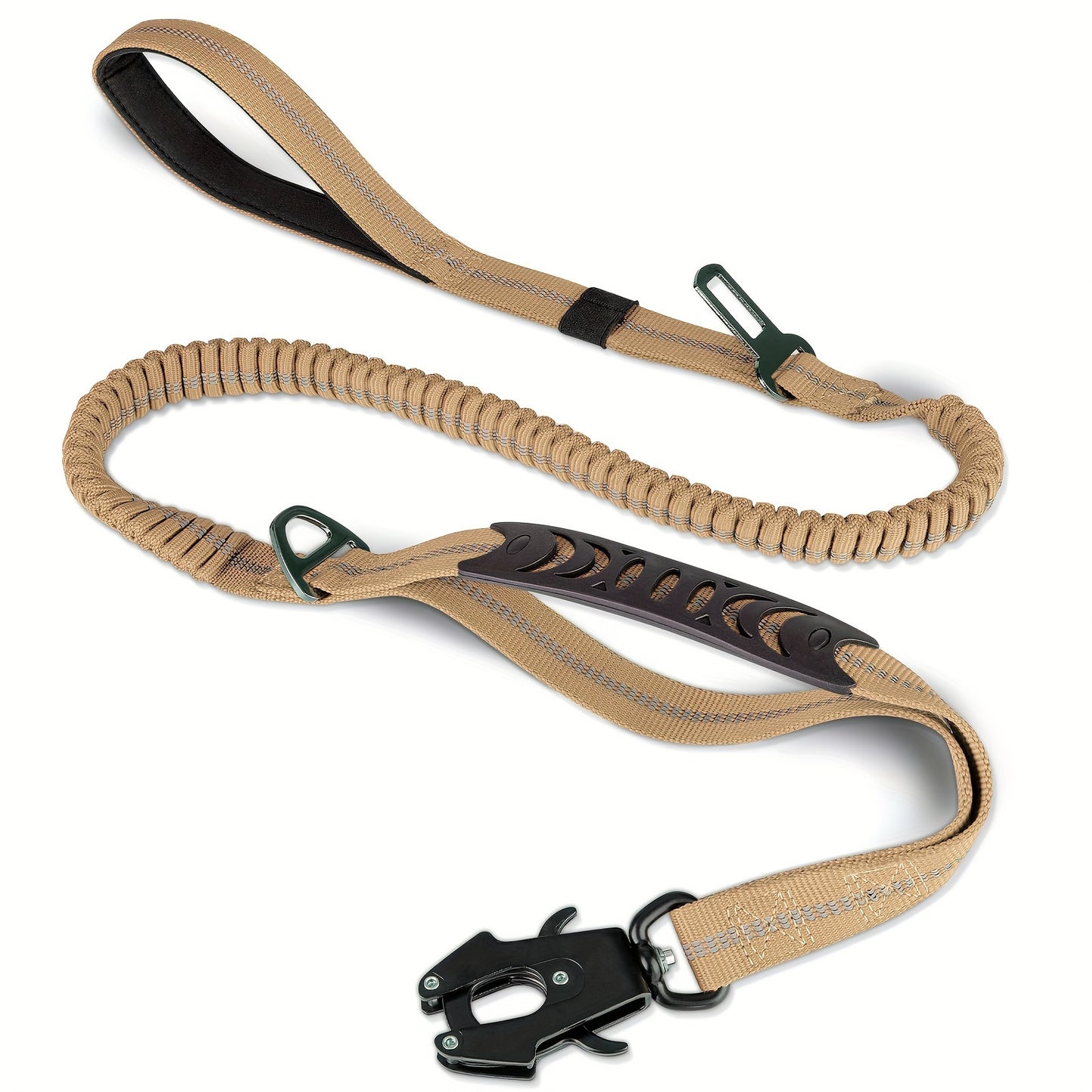ZCAYNGER Heavy Duty Tactical Dog Leash with Shock Absorption