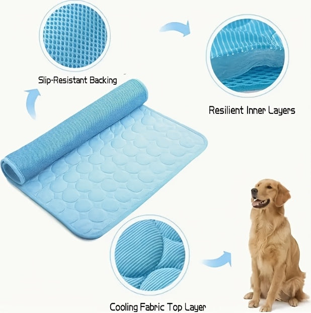 Pets Polyester Cooling Mats 3 Pack Breathable Dog Cat Beds