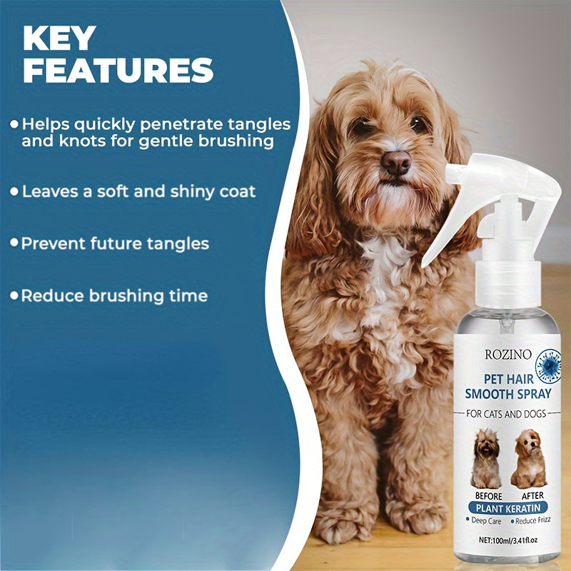 Two In One Pet Hair And Flea Care System Plant Based