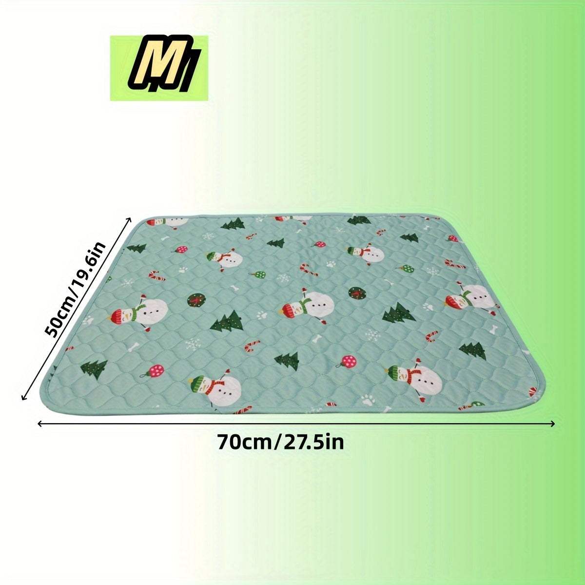 Pet Pee Pads, Washable And Reusable Dog Pee Pads, Absorbent Dog Bed Pad Mat With Non-Slip Bottom, Pet Potty Training Pad For Playpen, Crate And Floor