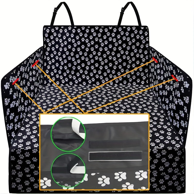 Nylon Pet Car Trunk Mat Non Slip Durable Easy Clean