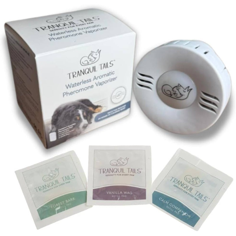 Calming Pheromone Diffuser For Dogs With Adleron Bergamot Scent Pads