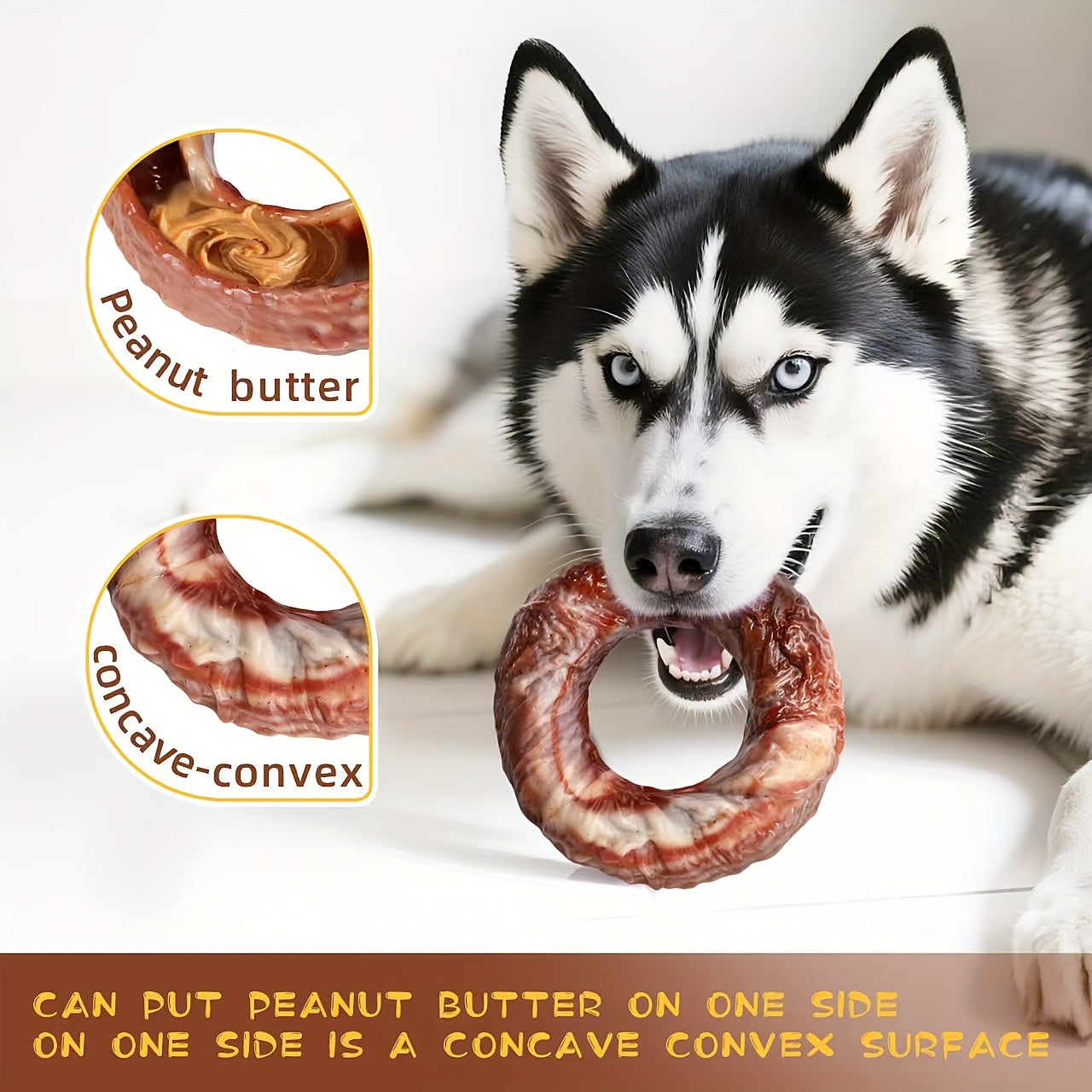 3 Pack Durable Nylon Dog Chew Toys For Large Breeds Bone Shaped