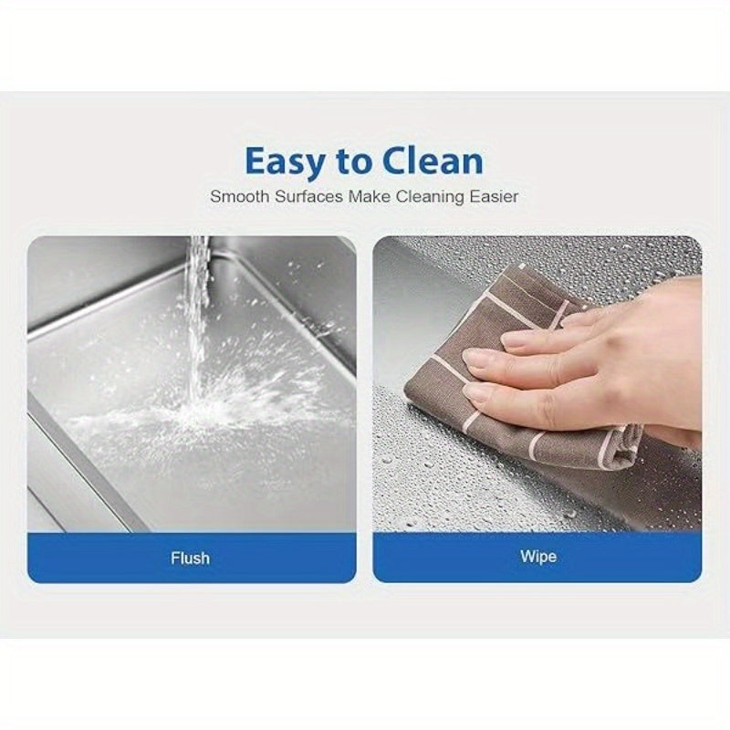 Stainless Steel Enclosed Cat Litter Box With High Edge Leakproof