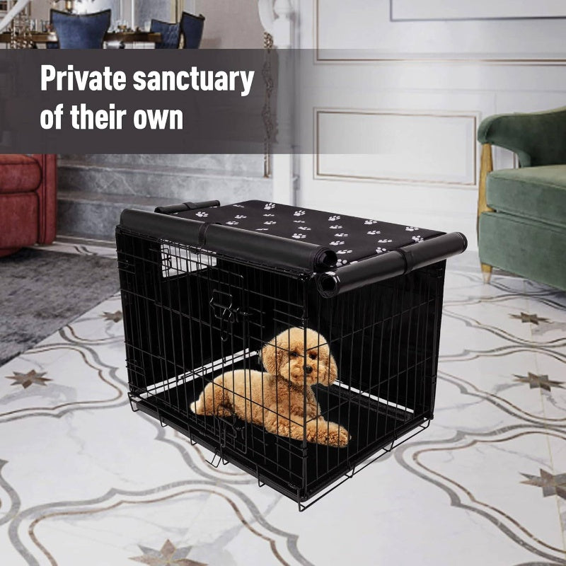 Heavy Duty Dog Crate Cover for Wire Cages Outdoor Kennels