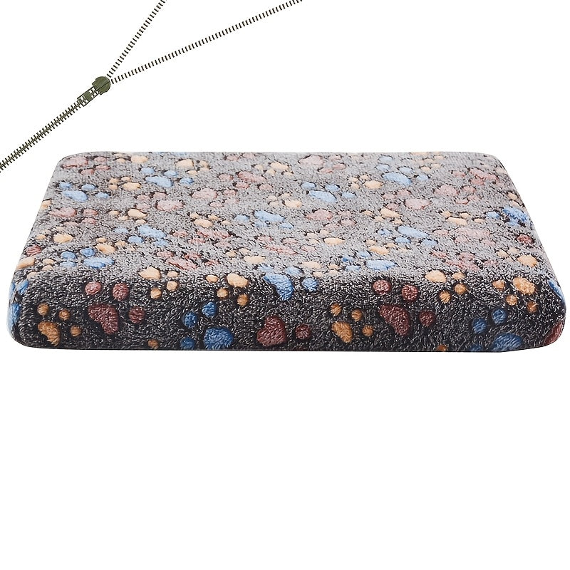 Cozy Cartoon Dog Bed with Stars and Hearts Design