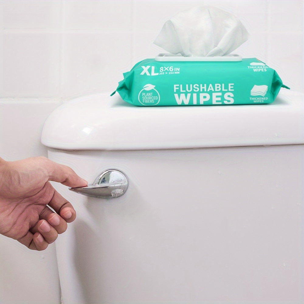 Thickened Flushable Moisturizing Wet Wipes For Ultimate Cleanliness