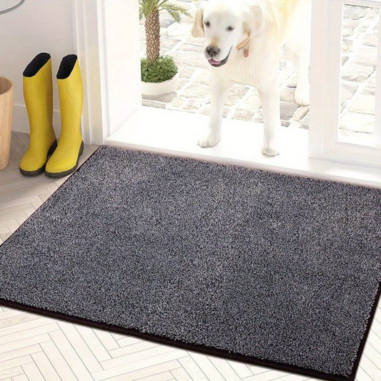 Non-Slip Dirt Trapper Indoor Door Mat For Muddy Entryways